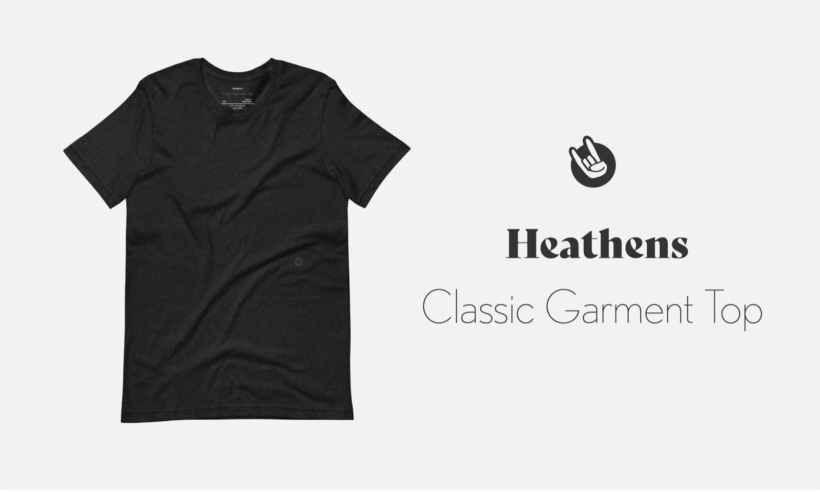 Launch card: the Classic Garment Top.